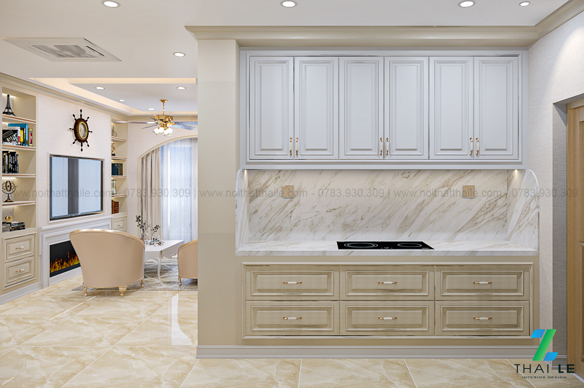 Thiết kế nội thất căn hộ The Horizon Q.7 - 96m2